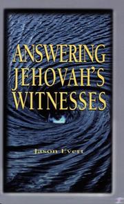 Cover of: Answering Jehovah's Witnesses by Jason Evert