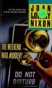Cover of: The weekend was murder! by Joan Lowery Nixon