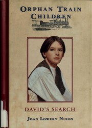 Cover of: David's search by Joan Lowery Nixon