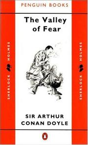 Cover of: The Valley of Fear (Classic Crime) by Arthur Conan Doyle, Arthur Conan Doyle