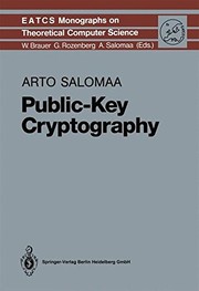 Cover of: Public-key cryptography