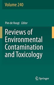 Cover of: Reviews of Environmental Contamination and Toxicology Volume 240