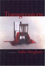 Cover of: Transgressions: stories