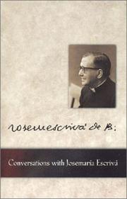 Cover of: Conversations with Josemaría Escrivá by José María Saint Escrivá de Balaguer