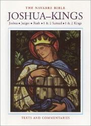 Cover of: The Navarre Bible: Joshua to Kings (The Navarre Bible: Old Testament)