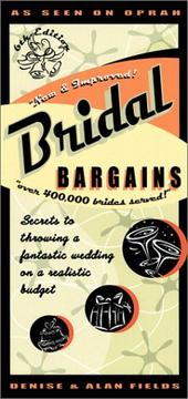 Cover of: Bridal Bargains by Agnes Sligh Turnbull, Alan Fields