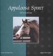 Cover of: Appaloosa spirit