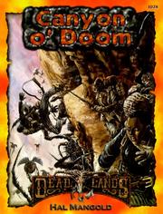 Cover of: Canyon o' Doom (Deadlands: The Weird West)