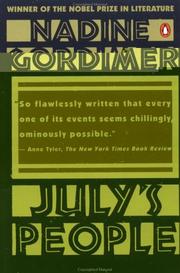 Cover of: July's people by Nadine Gordimer