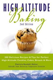 Cover of: High Altitude Baking | Colorado State University Cooperative Extension