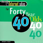 Cover of: Kavet's Internet sites for forty year olds by Herb Kavet