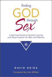 Cover of: Finding God Through Sex by David Deida