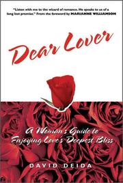 Cover of: Dear Lover by David Deida, Marianne Williamson