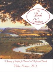 Cover of: The Book of Choices: A Treasury of Insights for Personal and Professional Growth