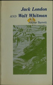 Cover of: Jack London and Walt Whitman.