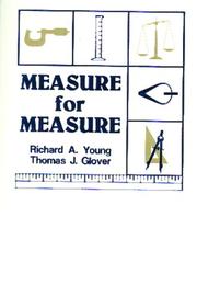 Cover of: Measure for measure