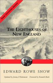 Cover of: The lighthouses of New England