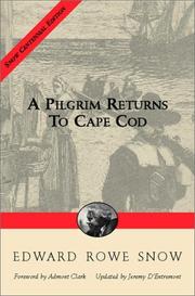 Cover of: A Pilgrim Returns to Cape Cod (Snow Centennial Editions) by Edward Rowe Snow