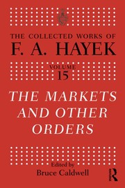 Cover of: The Markets and Other Orders by 