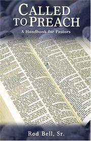 Cover of: Called to Preach: A Handbook for Pastors