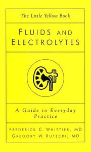 Cover of: Fluids and Electrolytes | Frederick C. Whittier
