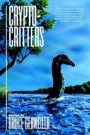 Cover of: Crypto-critters by Bruce Gehweiler