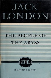Cover of: The people of the abyss by Jack London