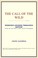 Cover of: The Call of the Wild (Webster's Spanish Thesaurus Edition)