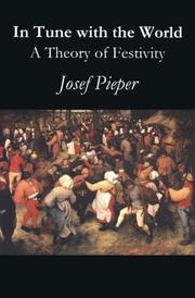 Cover of: In Tune With the World: A Theory of Festivity