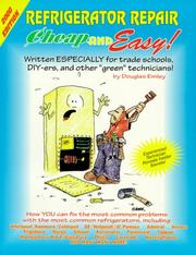 Cover of: Cheap & Easy Refrigerator Repair by Douglas Emley