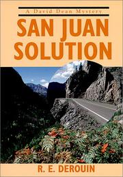 Cover of: San Juan solution: a David Dean mystery