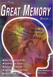 Cover of: The Great Memory Book