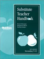 Cover of: Substitute Teacher Handbook 9-12, Fifth Edition