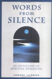 Words from Silence by Leonard Jacobson