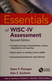 Cover of: Essentials of WISC-IV assessment by Dawn P. Flanagan