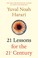 Cover of: 21 Lessons for the 21st Century