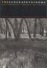 Cover of: The geography of home: California's poetry of place