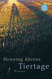 Cover of: Tiertage by Henning Ahrens
