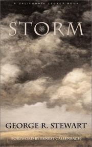 Cover of: Storm by George Rippey Stewart
