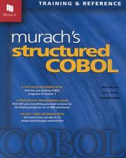 Cover of: Murach's Structured COBOL by Mike Murach, Anne Prince, Raul Menendez