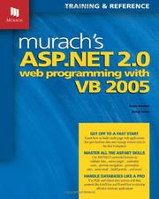 Cover of: Murach's ASP.NET 2.0 Web Programming with VB 2005
