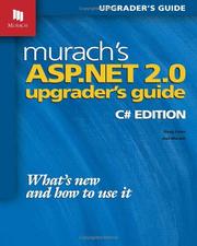 Cover of: Murach's ASP.NET 2.0 Upgrader's Guide by Doug Lowe, Joel Murach