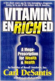 Cover of: Vitamin enRICHed by Carl DeSantis