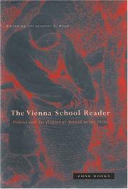 Cover of: Vienna School Reader: Politics and Art Historical Method in the 1930s