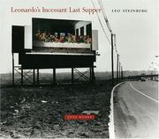 Cover of: Leonardo's Incessant Last Supper by Leo Steinberg