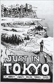 Cover of: Just In Tokyo