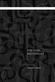 Cover of: Poetical Dictionary