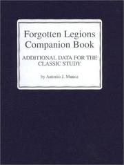 Cover of: Forgotten Legions Booklet