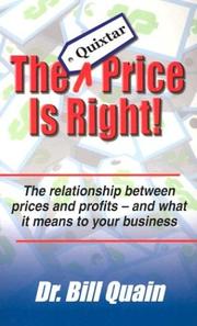Cover of: The Quixtar Price Is Right