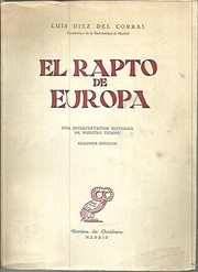 El rapto de Europa by Luis Díez del Corral